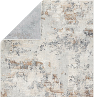 Jaipur Living Jolie Louna JOL04 Light Gray/Gold Area Rug by Vibe Backing Image