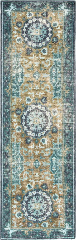 Jaipur Living Kai Modify KAI05 Teal/Olive Area Rug