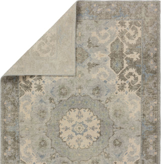 Jaipur Living Kai Modify KAI12 Sage/Light Blue Area Rug Backing Image