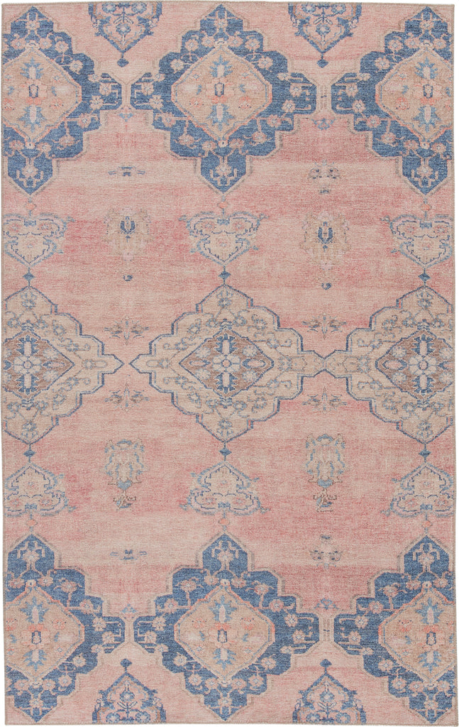 Jaipur Living Kairos Adalee KAR01 Pink/Blue Area Rug by Vibe
