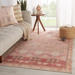 Jaipur Living Kairos Bijou KAR02 Pink/Orange Area Rug by Vibe Lifestyle Image Feature