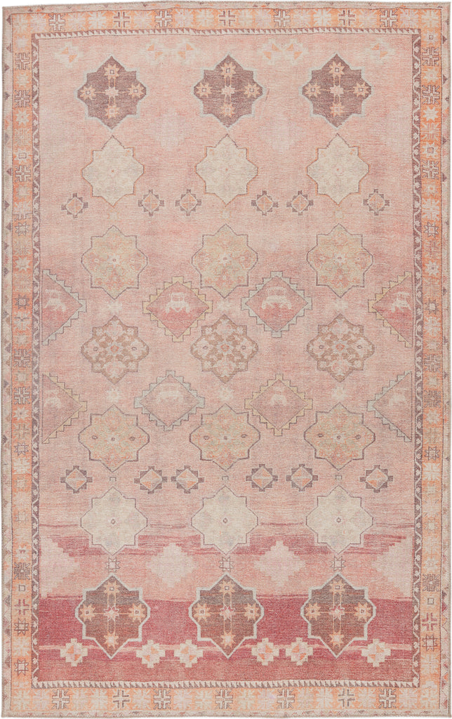 Jaipur Living Kairos Bijou KAR02 Pink/Orange Area Rug by Vibe