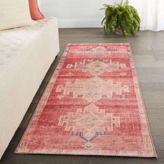 Jaipur Living Kairos Evadne KAR04 Pink/Blue Area Rug by Vibe