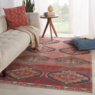 Jaipur Living Kairos Mirta KAR07 Pink/Blue Area Rug by Vibe Lifestyle Image Feature