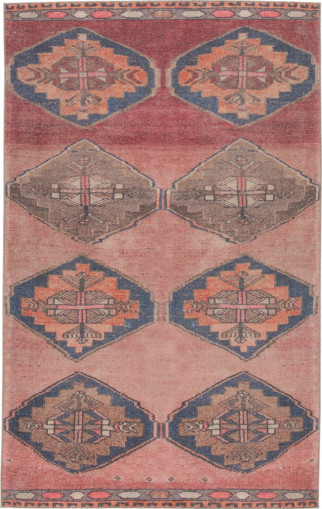 Jaipur Living Kairos Mirta KAR07 Pink/Blue Area Rug by Vibe