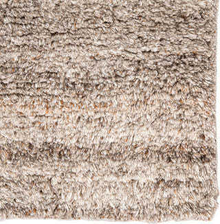 Jaipur Living Kasbah Bengal KAS03 Gray/Ivory Area Rug Corner Close Up Image