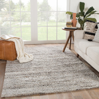 Jaipur Living Kasbah Bengal KAS03 Gray/Ivory Area Rug Lifestyle Image Feature