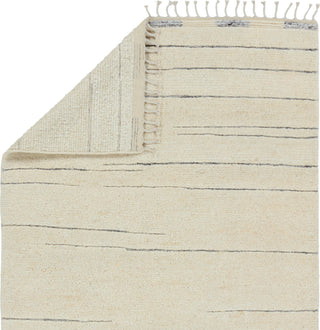 Jaipur Living Keoka Furrow KEO03 Cream/Gray Area Rug Backing Image