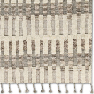 Jaipur Living Keoka Izza KEO06 Cream/Taupe Area Rug Detail Image