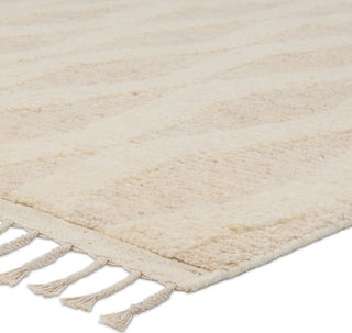 Jaipur Living Keoka Ela KEO07 Cream Area Rug Corner Image