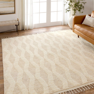 Jaipur Living Keoka Ela KEO07 Cream Area Rug Lifestyle Image Feature