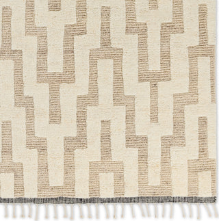 Jaipur Living Keoka Emre KEO08 Cream/Tan Area Rug Detail Image