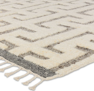 Jaipur Living Keoka Semra KEO09 Cream/Gray Area Rug Corner Image