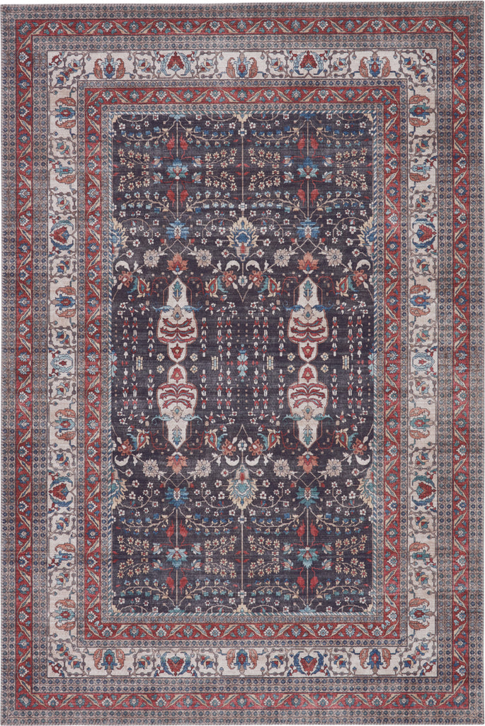 Jaipur Living Kalesi Calla KLS02 Blue/Red Area Rug