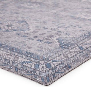 Jaipur Living Kalesi Novah KLS05 Blue/Gray Area Rug Corner Image