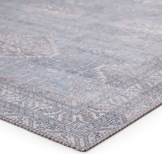 Jaipur Living Kalesi Novah KLS06 Light Blue/Gray Area Rug Corner Image