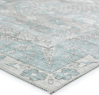 Jaipur Living Keyara By Issa KNC01 Light Blue/Light Gray Area Rug Nikki Chu Corner Image