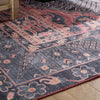 Jaipur Living Keyara By Issa KNC02 Dark Blue/Pink Area Rug Nikki Chu Lifestyle Image