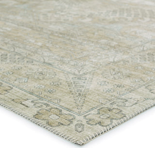 Jaipur Living Keyara By Issa KNC03 Light Taupe/Gray Area Rug Nikki Chu Corner Image