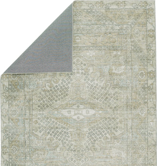 Jaipur Living Keyara By Issa KNC03 Light Taupe/Gray Area Rug Nikki Chu Backing Image