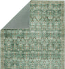 Jaipur Living Keyara By Razi KNC05 Green/Tan Area Rug Nikki Chu Backing Image