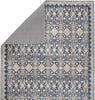Jaipur Living Keyara By Dalia KNC07 Dark Blue/Tan Area Rug Nikki Chu Backing Image