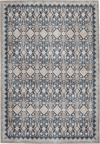 Jaipur Living Keyara By Dalia KNC07 Dark Blue/Tan Area Rug Nikki Chu main image