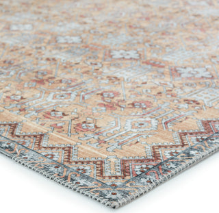 Jaipur Living Keyara By Dalia KNC08 Tan/Light Gray Area Rug Nikki Chu Corner Image