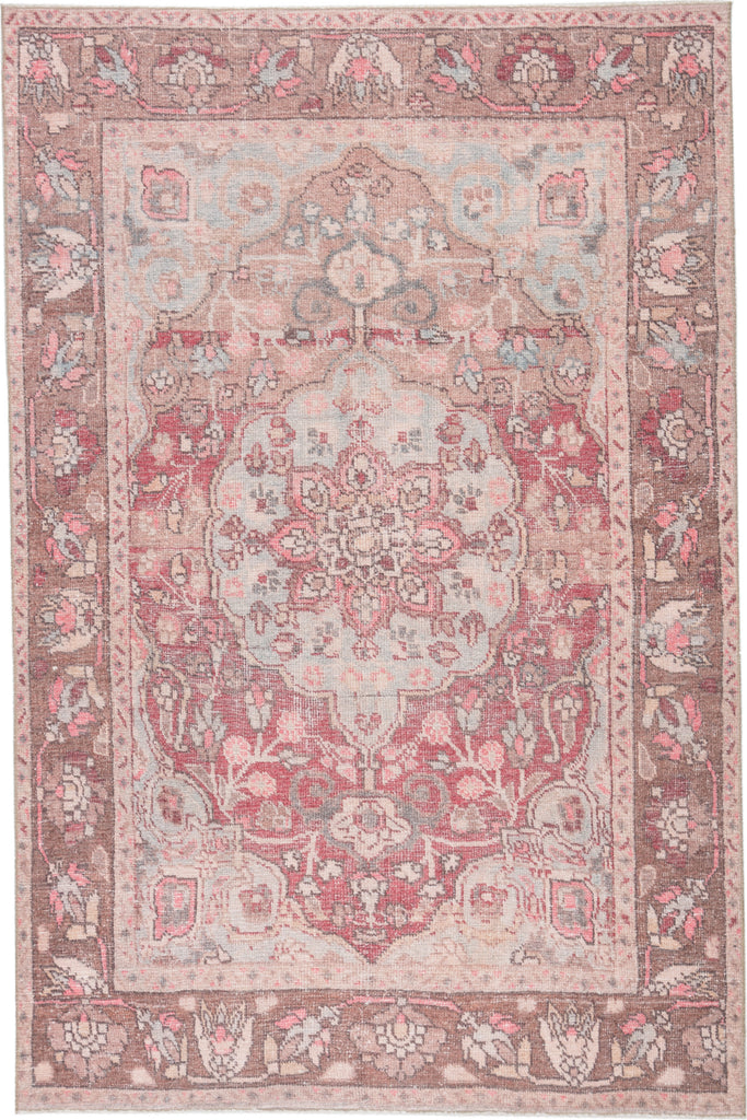 Jaipur Living Kindred Edita KND03 Pink/Blue Area Rug Main Image