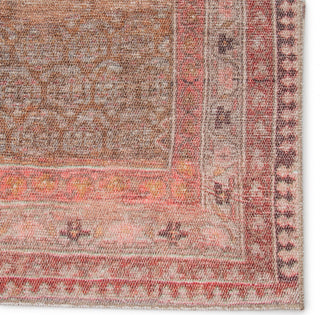 Jaipur Living Kindred Maude KND04 Multicolor Area Rug Corner Close Up Image