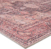 Jaipur Living Kindred Cosima KND06 Pink/Dark Purple Area Rug Corner  Image