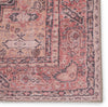 Jaipur Living Kindred Cosima KND06 Pink/Dark Purple Area Rug Corner Image