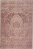 Jaipur Living Kindred Ozan KND13 Pink/Burgundy Area Rug Main Image