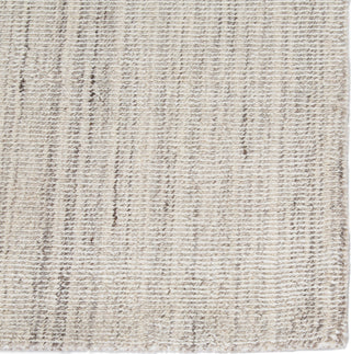 Jaipur Living Konstrukt Kelle KT37 Gray/White Area Rug Corner Close Up Image