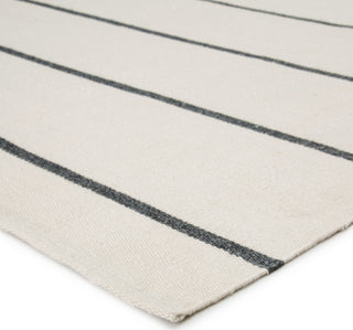 Jaipur Living Lanai Corbina LAN04 Ivory/Dark Gray Area Rug Corner Image