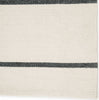 Jaipur Living Lanai Corbina LAN04 Ivory/Dark Gray Area Rug Corner Close Up Image