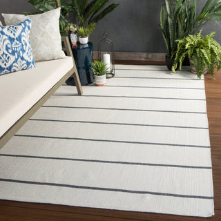 Jaipur Living Lanai Corbina LAN04 Ivory/Dark Gray Area Rug Lifestyle Image Feature