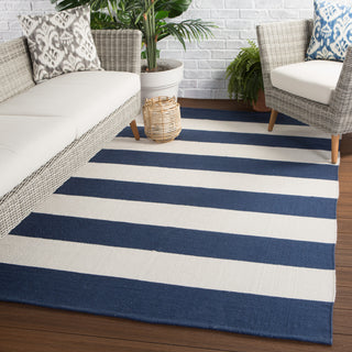 Jaipur Living Lanai Remora LAN07 Dark Blue/Ivory Area Rug