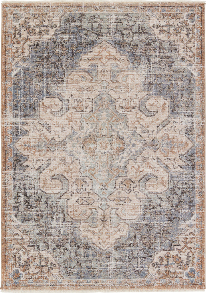 Jaipur Living Lark Lynette LAR03 Tan/Blue Area Rug main image
