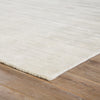 Jaipur Living Lefka Oplyse LEF02 White/Gray Area Rug Corner Image