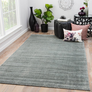 Jaipur Living Lefka Oplyse LEF03 Gray Area Rug Lifestyle Image Feature