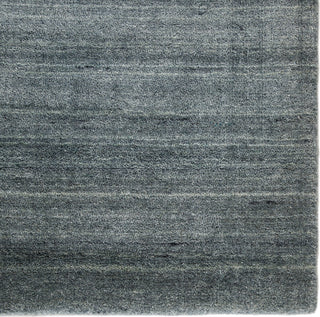 Jaipur Living Lefka Bellweather LEF07 Gray/Light Blue Area Rug Corner Close Up Image