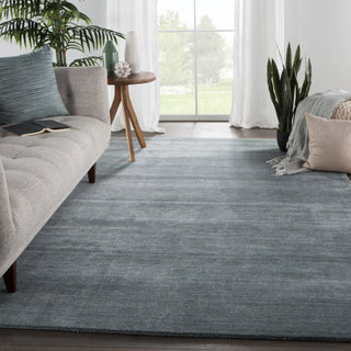 Jaipur Living Lefka Bellweather LEF07 Gray/Light Blue Area Rug Lifestyle Image Feature