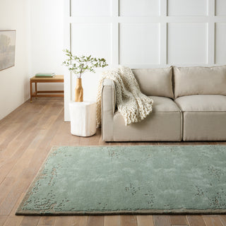 Jaipur Living Lenox Avenue LEN02 Sage/Taupe Area Rug Lifestyle Image