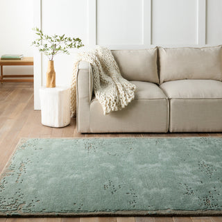 Jaipur Living Lenox Avenue LEN02 Sage/Taupe Area Rug Lifestyle Image