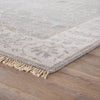 Jaipur Living Liberty Reagan LIB02 Gray/Beige FeaturedJaipur Living Liberty Reagan LIB02 Gray/Beige Area Rug Corner Image
