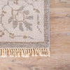 Jaipur Living Liberty Reagan LIB02 Gray/Beige Area Rug Corner Close Up Image