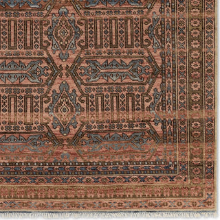 Jaipur Living Liberty Leone LIB13 Pink/Blue Area Rug Detail Image