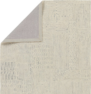 Jaipur Living Lineage Karim LNE01 Cream/Light Gray Area Rug Backing Image