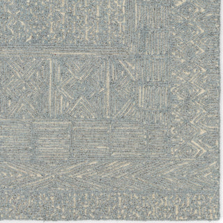 Jaipur Living Lineage Viatte LNE02 Blue/Cream Area Rug Detail Image